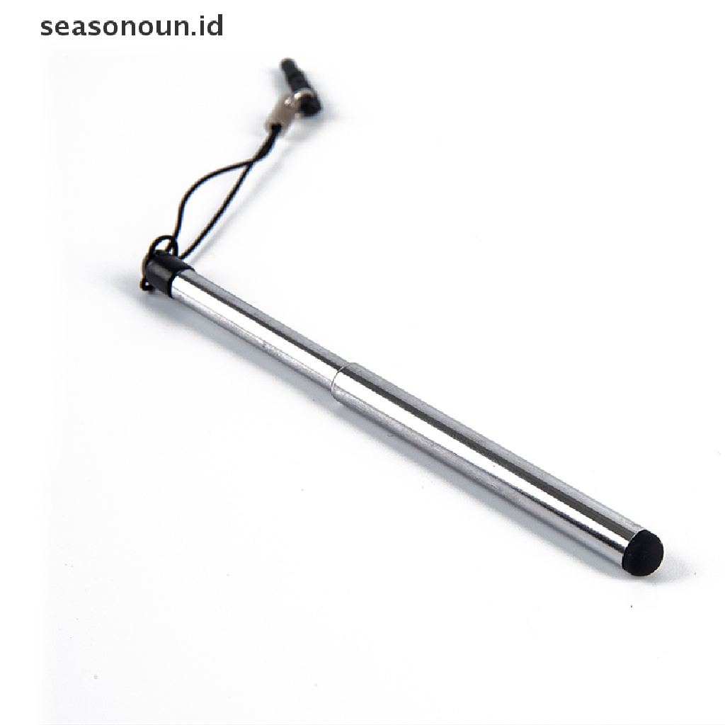 Seasonoun Pen Layar Sentuh Kapasitif Stylus Pen Universal Yang Dapat Ditarik Tablet Ponsel Pintar.