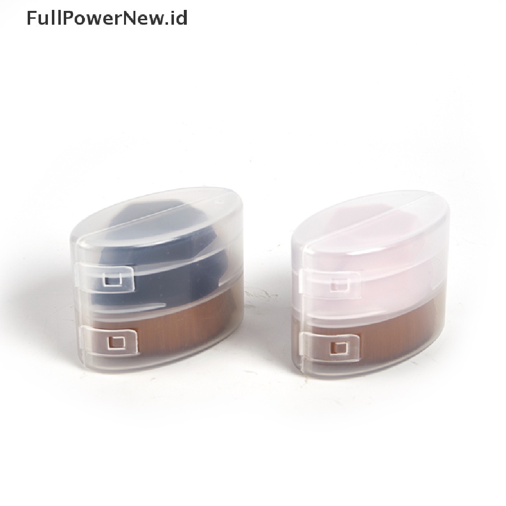 Power Hexagon Belah Ketupat Gagang Pendek Magic Brush Blush BB Cream Foundation Kuas Makeup ID