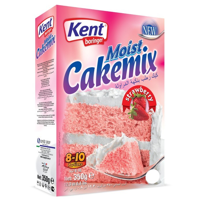 

Premiks Kent Boringer Moist Cakemix Strawberry 350g