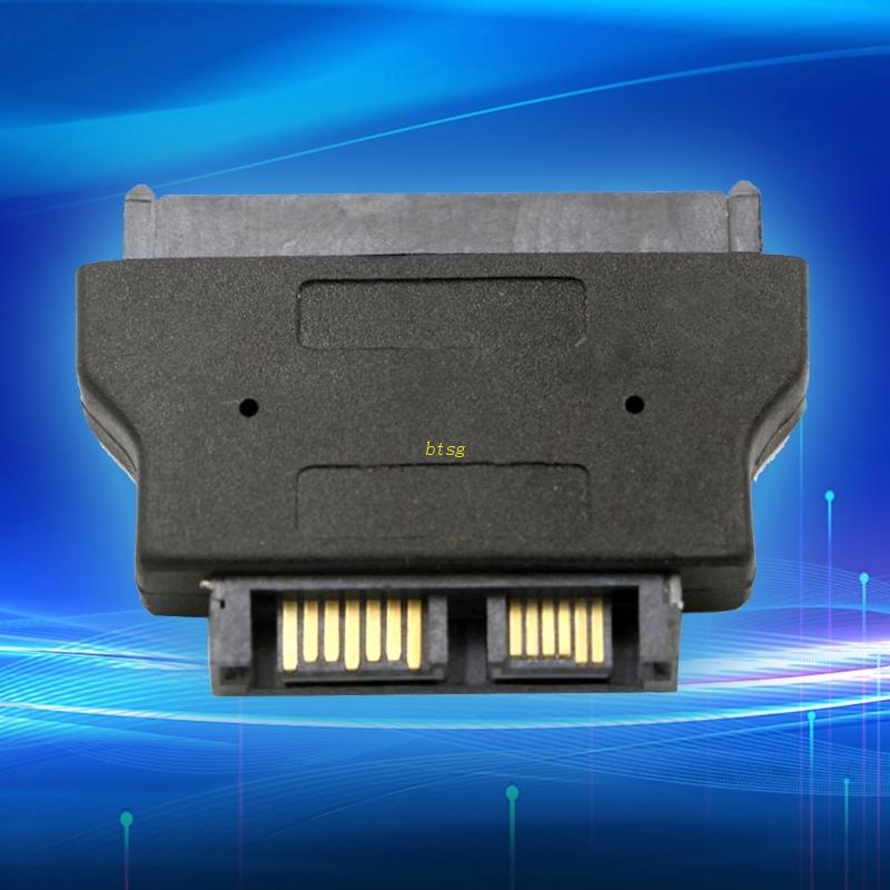 Converter Konektor Adaptor btsg SerialATA Male 22PIn 15+7sampai7+6 13Pin Female