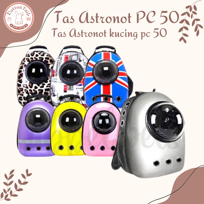 Tas Ransel Astronot Anjing Kucing Import - PC50