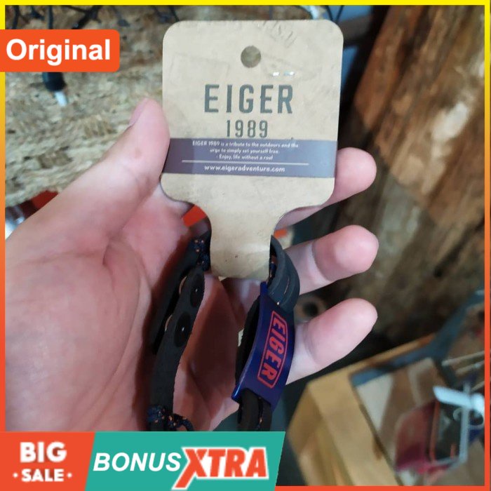 Gelang Eiger Slider Viper 1989 1.0 Bracellet Navy 91000 6945 Original