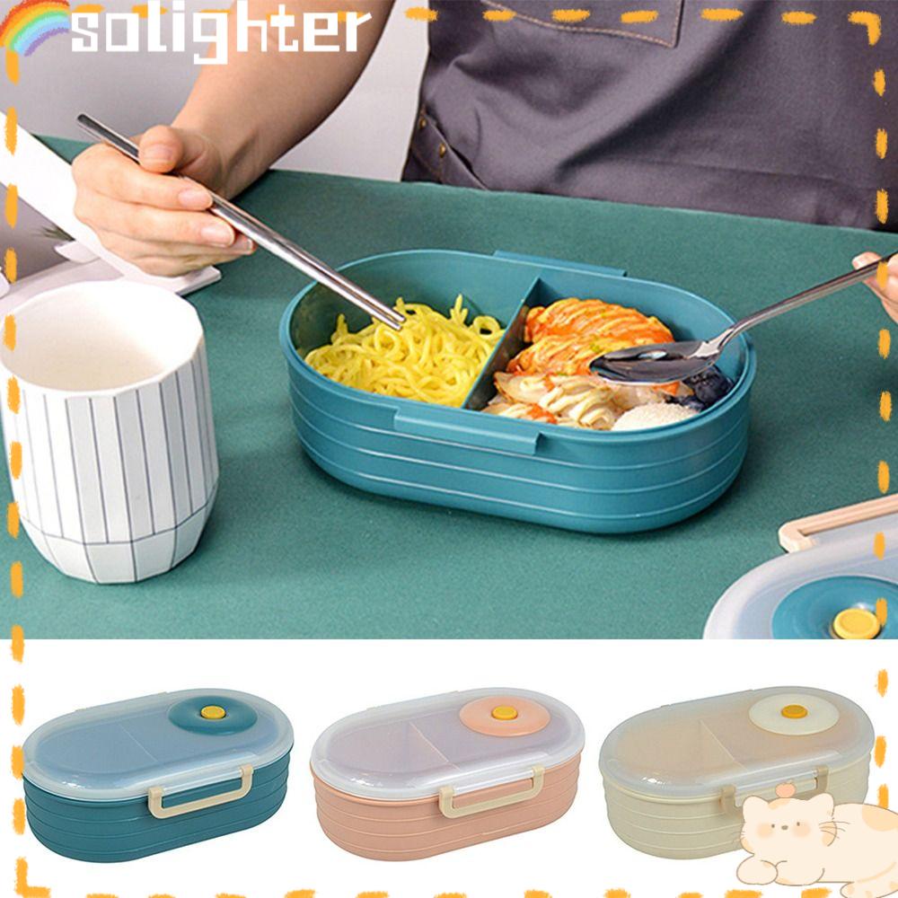 Solighter Lunch Box New Design Piknik Camping Untuk Siswa Pekerja Kantor Wadah Makanan