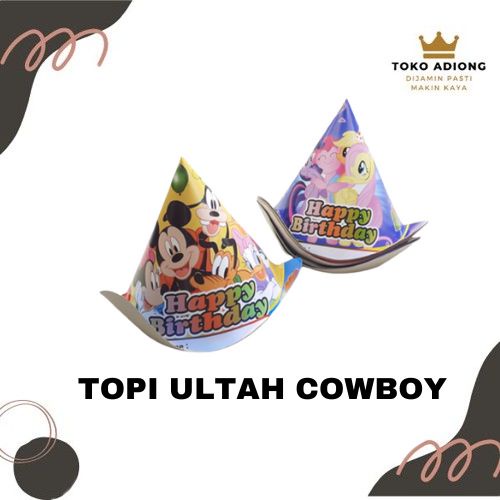 TOPI ULTAH COBOI