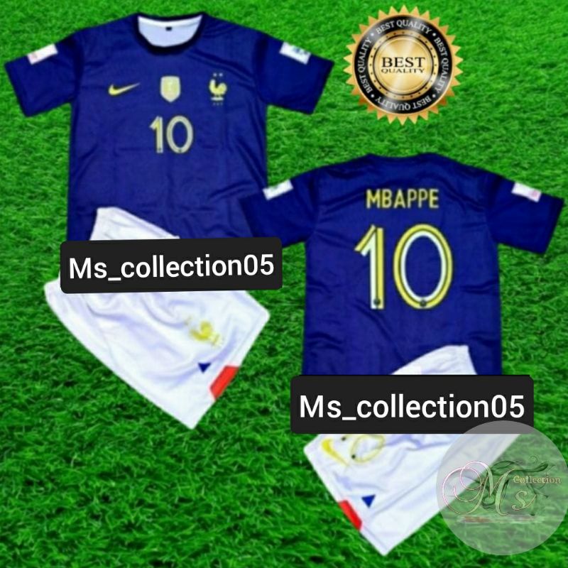 Setelan Jersey MBAPPE usia 2-12 tahun || Baju bola anak laki-laki /BAJU ANAK MURAH / SETELAN JERSEY 