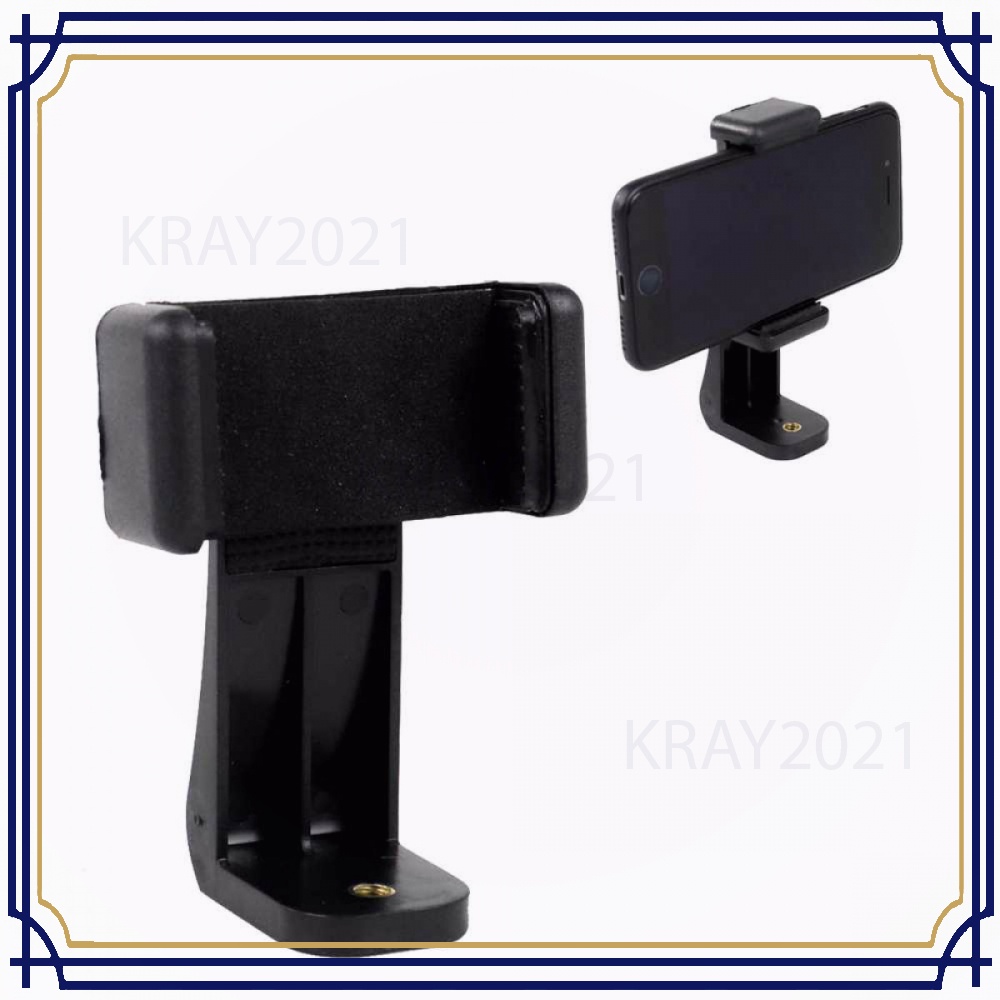 Smartphone Clip Bracket Holder Mount Tripod Monopod -TP184