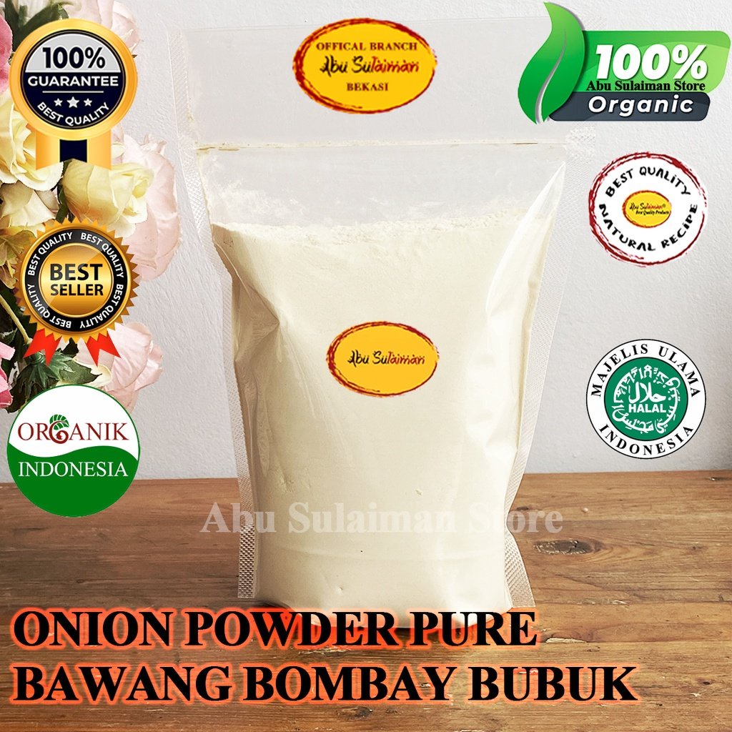 Onion Powder 1 kg / Bawang Bombay Bubuk Murni 1 kg / Onion Powder Premium / Onion Powder Pure
