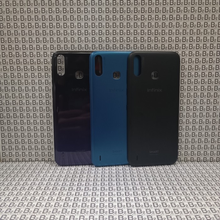 BACKDOOR BACKCOVER TUTUP BELAKANG BATERAI INFINIX SMART 4 X653 X653C - Hitam