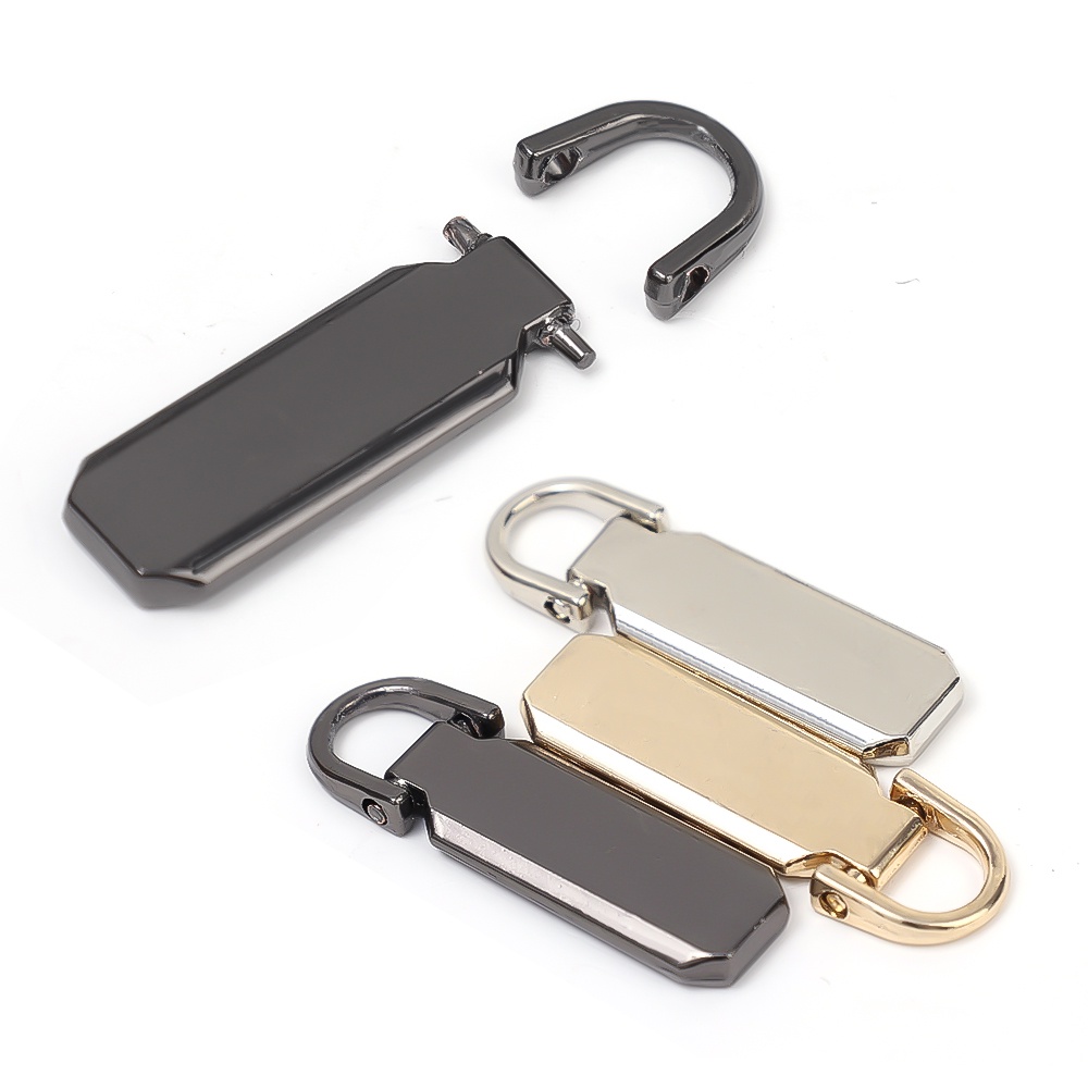 [Top Picks] Tab Tarik Resleting Yang Dapat Dilepas Zipper Pull Perbaikan Pengganti Untuk Pakaian Koper Jaket Ransel Boots Dompet Mantel Metal Zipper Handle