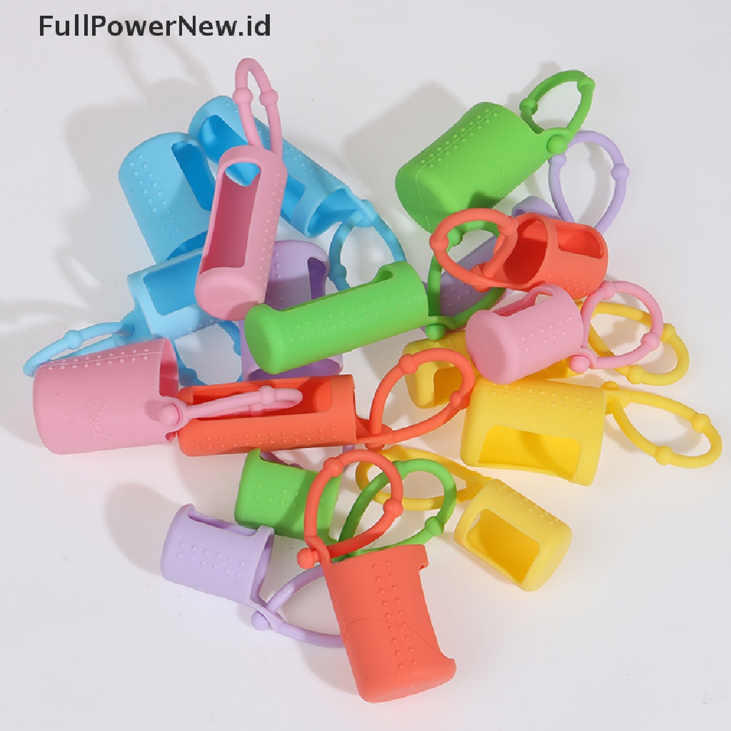 Power 6Pcs Case Pelindung Silikon5Per15 /10ml Botol Protect Case Holder ID