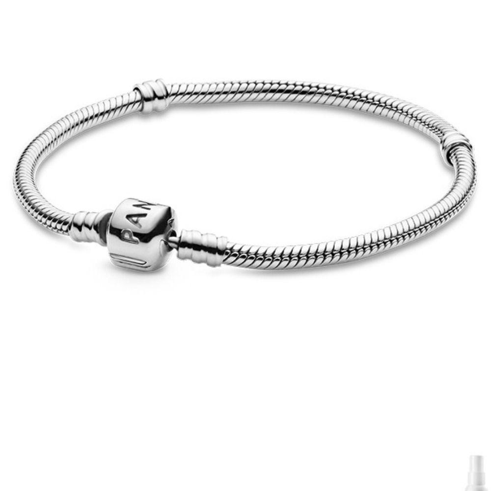 Mxbeauty Gelang Rantai Ular Perempuan Trendi Elegan Bentuk Hati Fashion Perhiasan Keberuntungan Temperamen Gaya Korea Bracelet