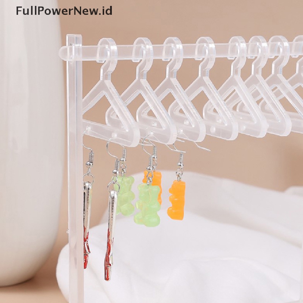 Power Acrylic Creative Jewelry Rack Hanger Rak Anting Kalung Anting Rak Perhiasan ID