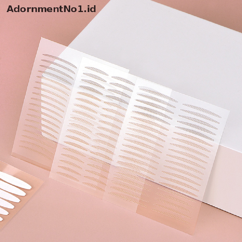 [AdornmentNo1] Double Eyelid Tape Perekat Tak Terlihat Strip Pengangkat Mata Makeup Stiker Renda [ID]