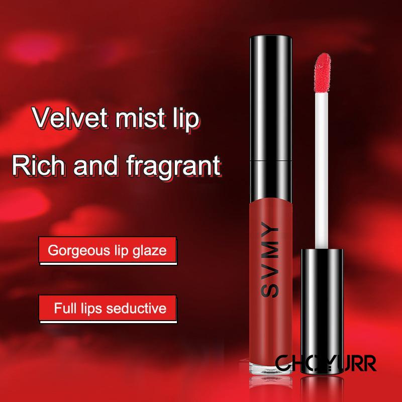 【COD】SVMY Lip Glaze Liquid Lipstick Velvet Moisturizing Waterproof Lipstick  Original Lip Cream Matte Lipstick Cair -CH