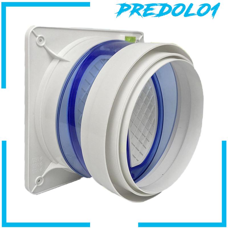 [Predolo1] Backdraft Damper 6 inch Compatible Duct Size: 6&quot;-7&quot; Draft Vent