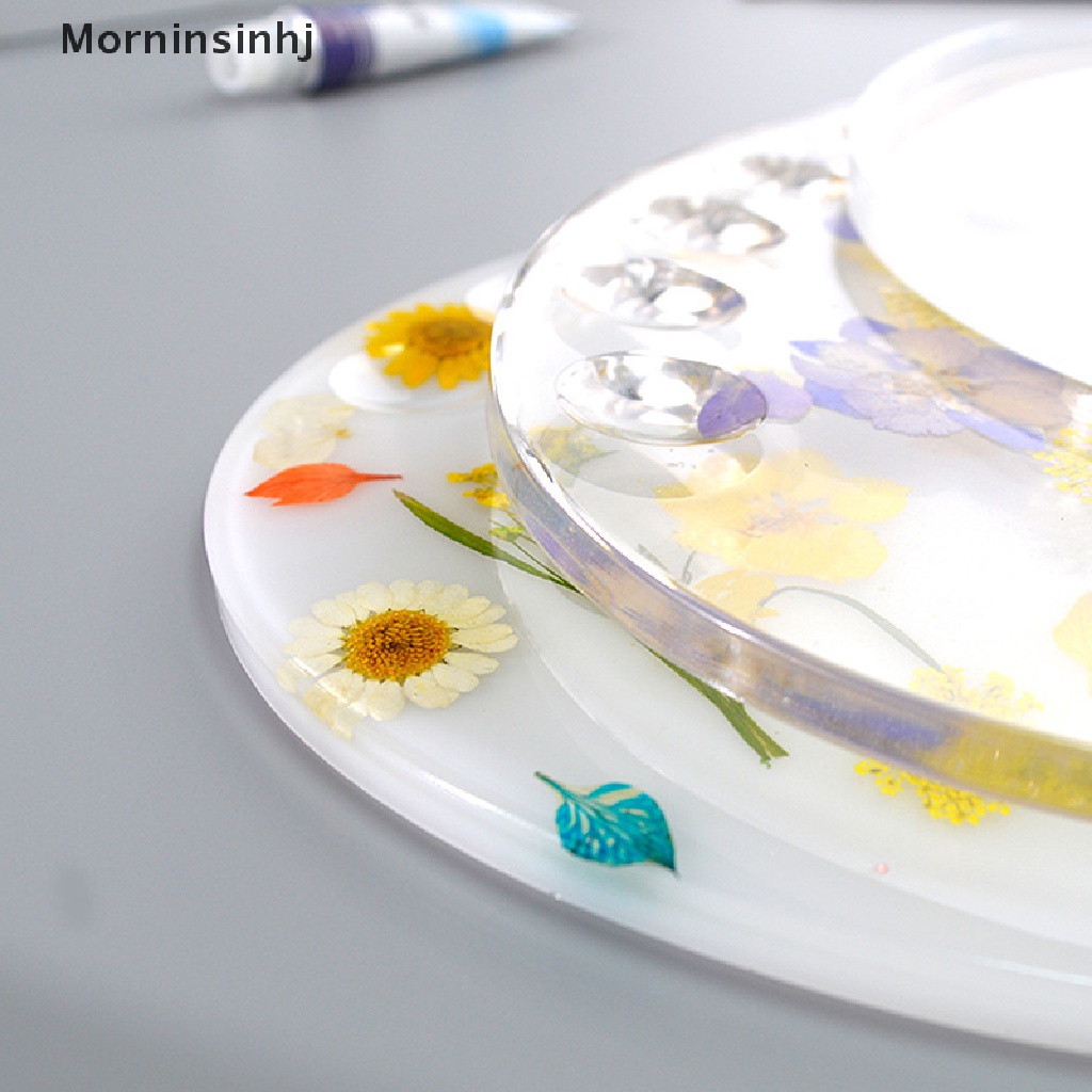 Mornin Handmade Palette Pigment Brush Resin Cetakan Cat Tray Kotak Alat Membuat Perhiasan id