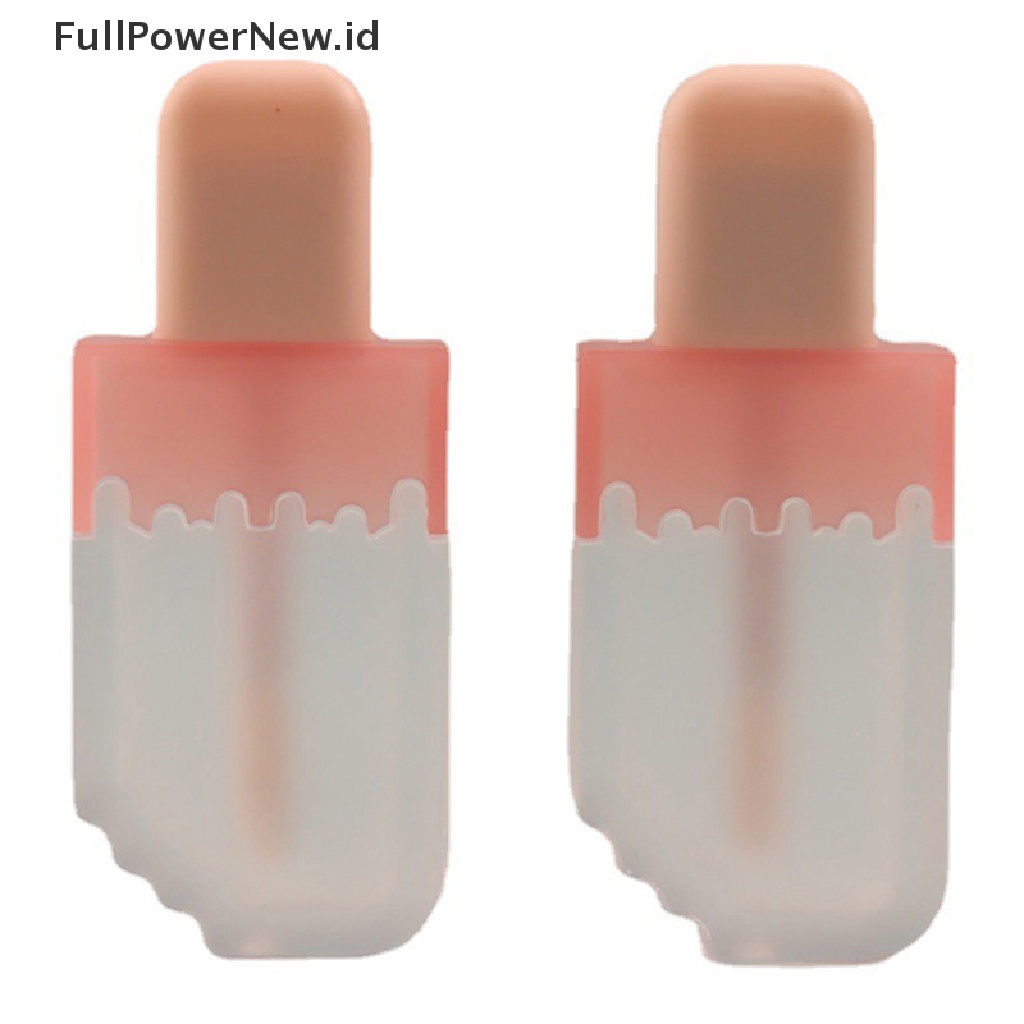 POWER 5ml Empty Lip Gloss Tube Ice Cream Refillable Lip Balm Bottle DIY Container ID