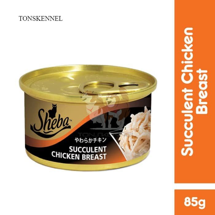 SHEBA Kaleng 85 gr Makanan Kucing Basah Kaleng - Makanan Kucing Premium Untuk Kucing Dewasa, 85g Sheba Kaleng 85GR Chicken Tuna Whitemeat Salmon Makanan Basah Kucing 85 g 85 gram