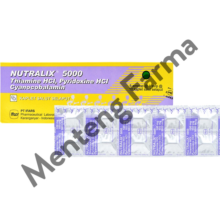 Nutralix 5000 10 Kaplet - Meningkatkan Vitamin B