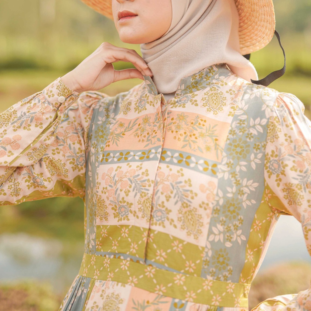 Narnia Vintage Dress Gas Muslimah Busui