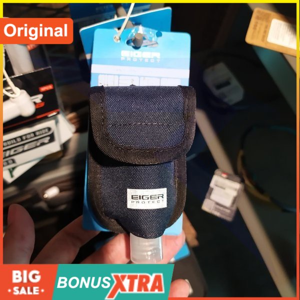 Case Eiger1989 X Clip Holder Hand Sanitizer Pouch Navy 91000 6142 Original