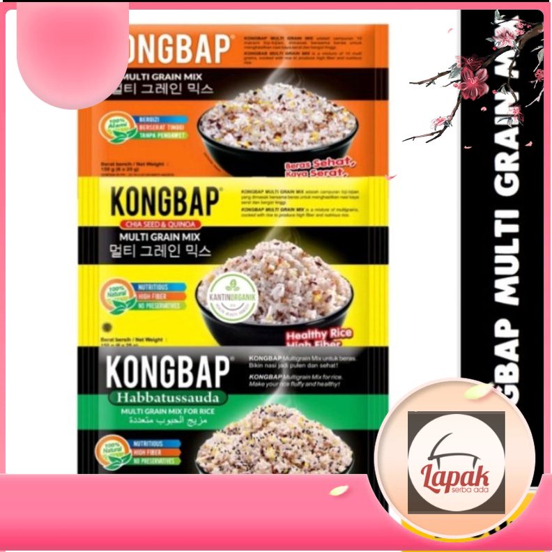 

kongbap multigrain mixed 150gr