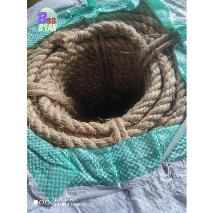 

TALI TAMBANG BESAR 10 MM MANILA TALI GONI TALI DADUNG TALI IKAT BARANG B88 Tali Tambang Goni Besar Jumbo Vintage PROMO
