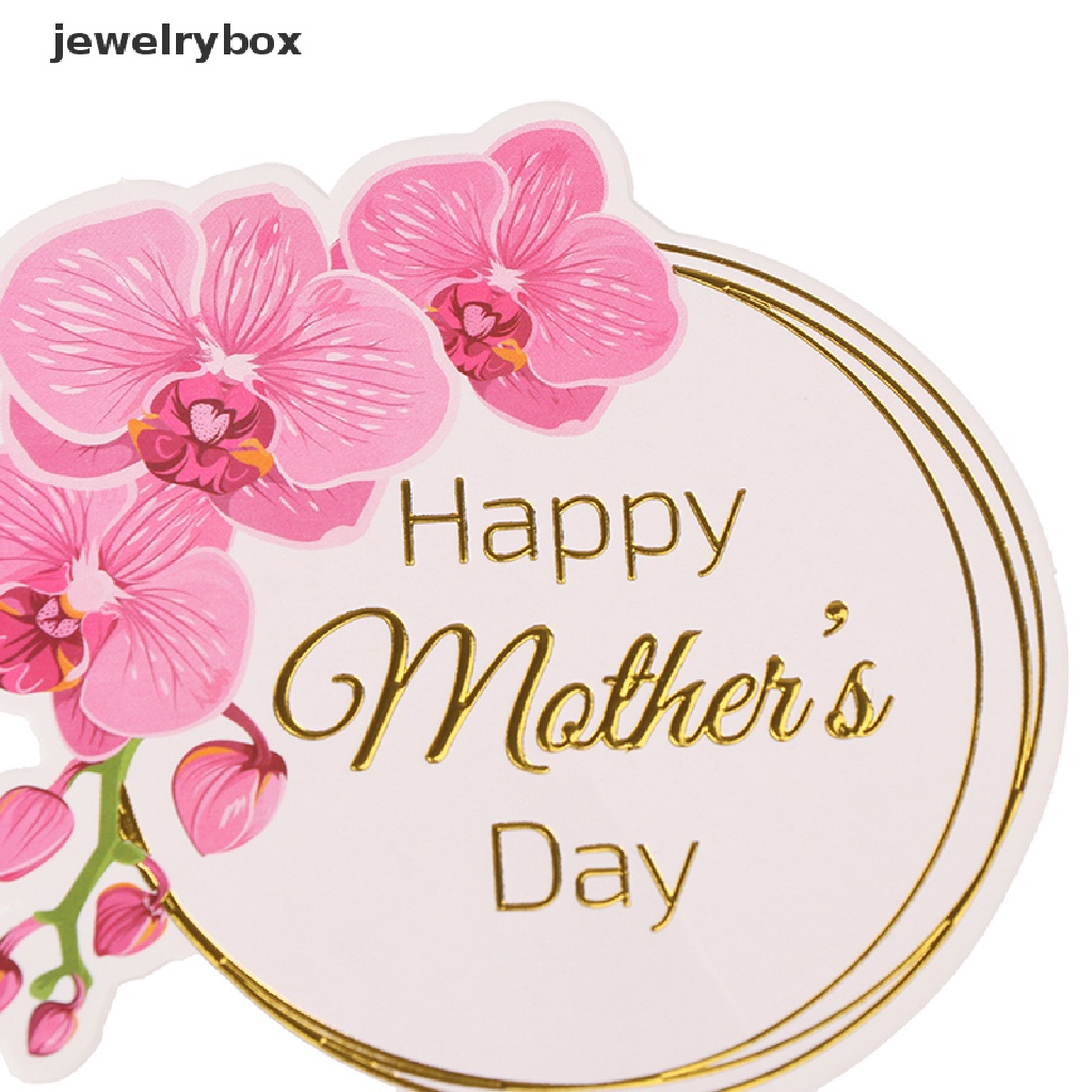 [jewelrybox] Hiasan Cupcake Dessert Bunga Hati Happy Mother's Day Birthday Cake Toppers Butik