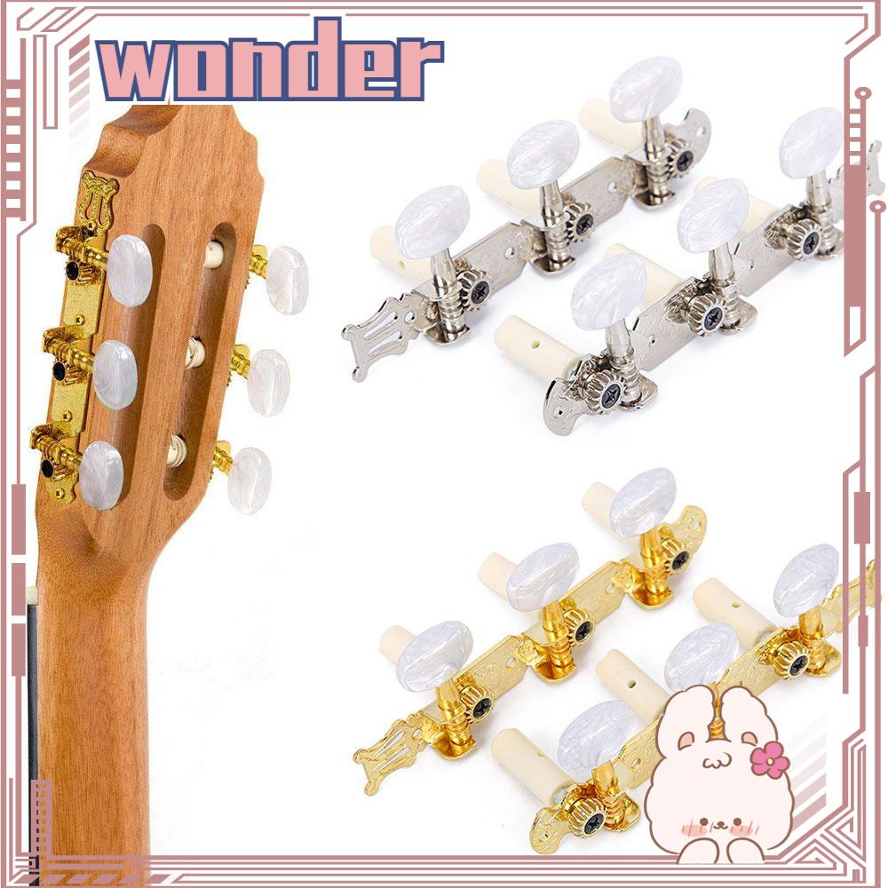 Wonder Guitar Tuning Pegs Vintage Classical String Knob Aksesoris Gitar Klasik