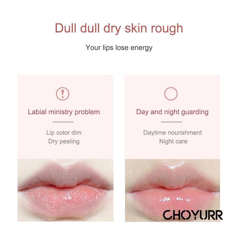 【COD】Lip Oil Moisturizing Pelembab Bibir Membuat Lipstick Tahan Lama Perbaikan Bibir Kering Pecah-pecah-CH