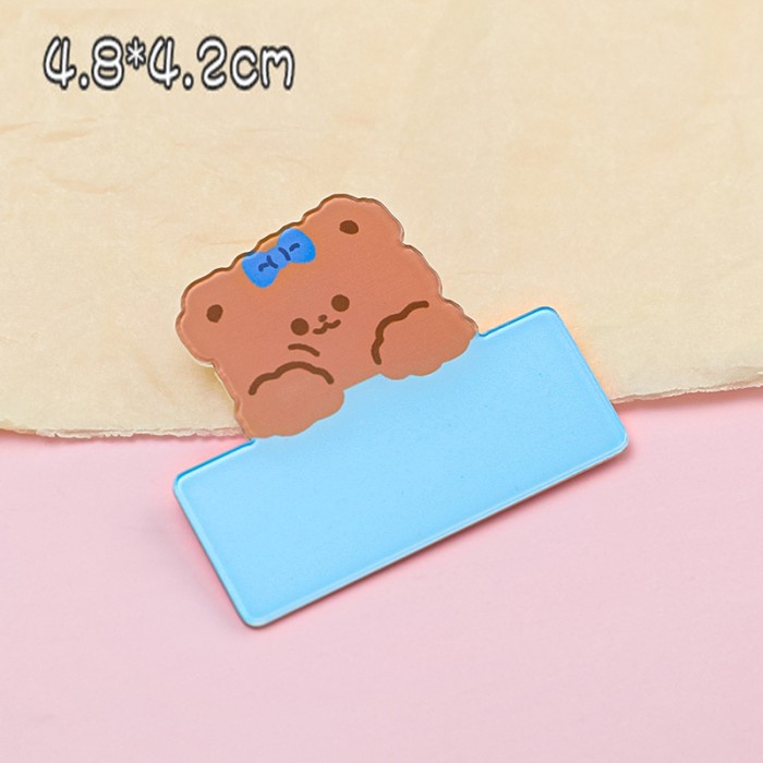 

NAME TAG KARAKTER LUCU / NAME TAG PENITI - BIRU