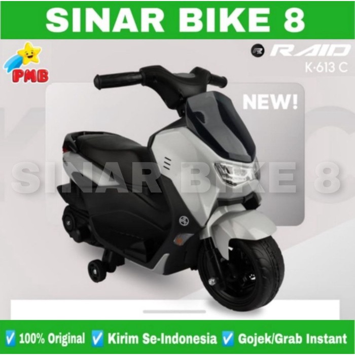 Motoran Aki Anak Model Nmax Mini PMB K 613 C