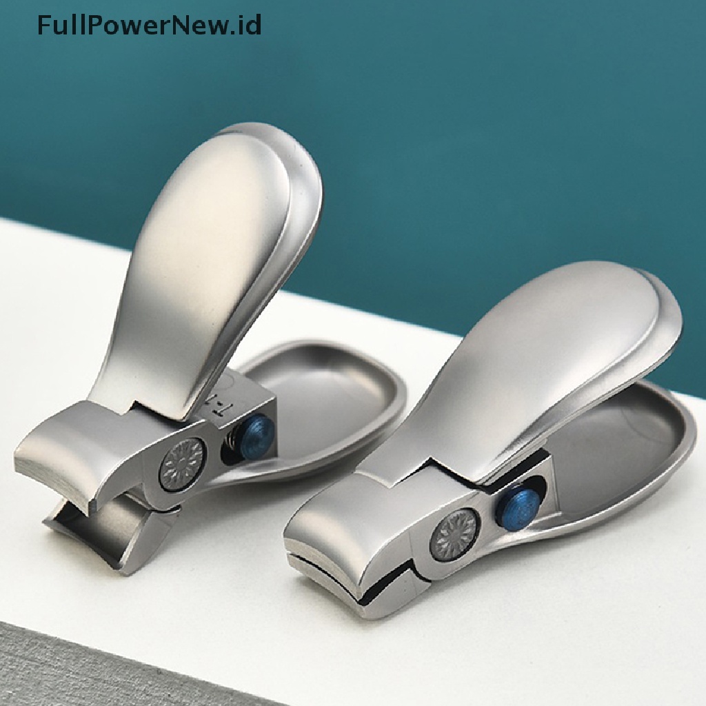 Power Mini Pembuka Besar Gunting Kuku Tajam Stainless Steel Jaw Opening Anti Splash ID