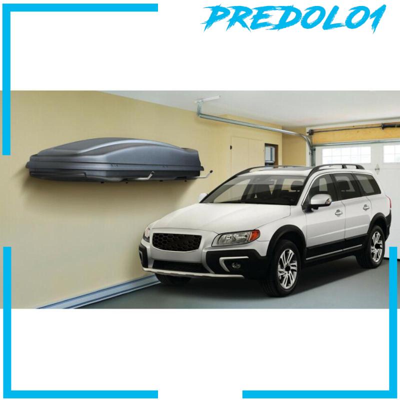 [Predolo1] Kotak Atap Portable Rak Dinding Tempel Bracket Roof Box Mobil Untuk Koper