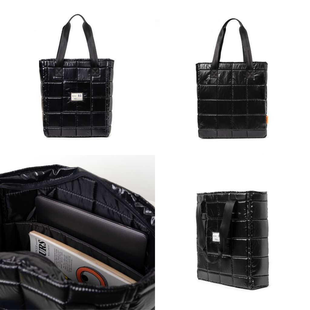 JAVAJONES Black Nails | PUFF BAGS COLLECTION | Totebag Pria Wanita