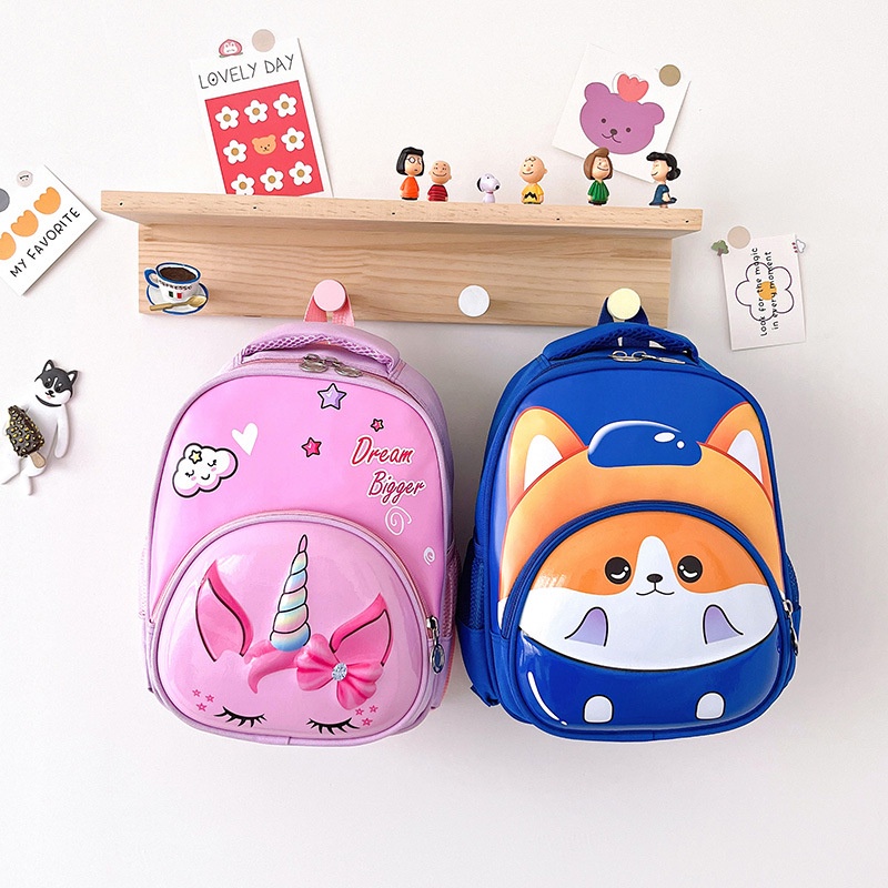 COD - T5720 Tas Ransel 3D Karakter Cartoon 3 Dimensi Kualitas Import Premium Anak Sekolah Play Group / Tas Ransel Sekolah Anak