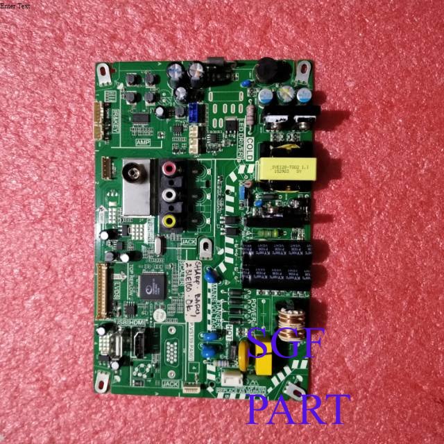SHARP 23LE100M MAINBOARD- MOTHERBOARD- MB TV LED SHARP 23LE100M