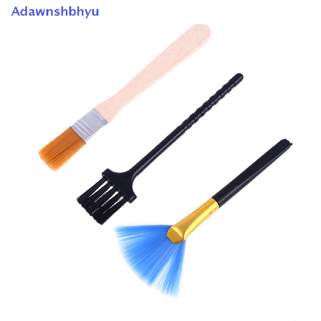 Adhyu 1Set Alat Pembersih Keyboard Laptop Brush Kit Phone Dust Brushes Crevice Cleaning ID