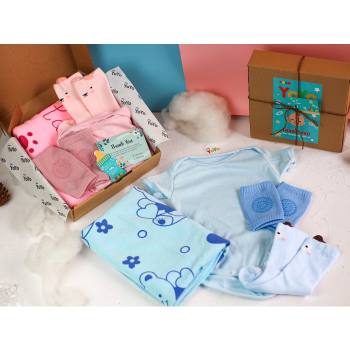 

Baby hampers gift / Kado Bayi / Parsel Bayi / Hampers bayi baru lahir - Girl