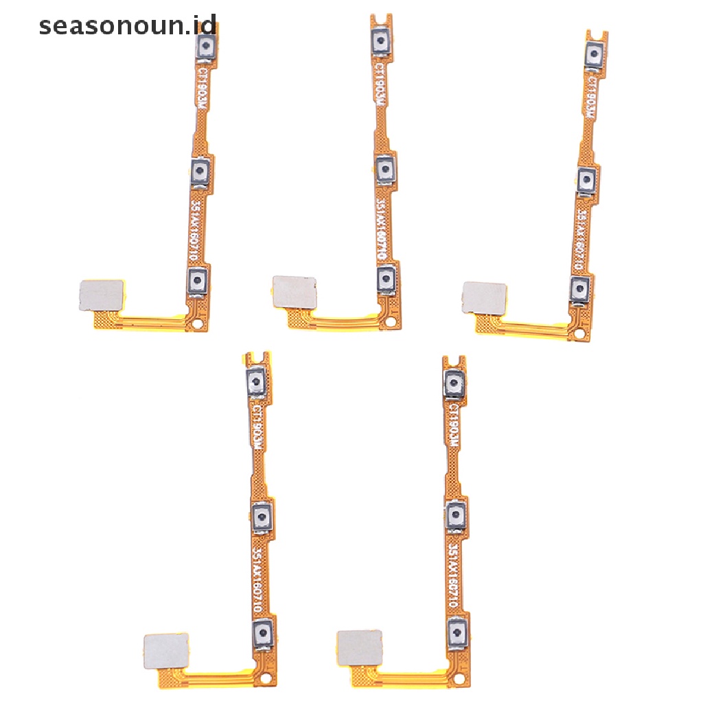 Seasonoun 1pcs Suku Cadang Pengganti Kabel flex Tombol power volume Baru Untuk xiaomi max.