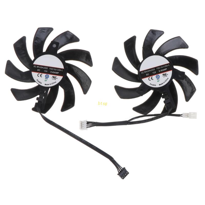 Bt GPU Cooler Fans 82mm FDC10U12S9-C RTX3060 RTX3060TI RTX 3060TI 3060grafis Kartu Vedio Kartu Pendingin Radaitor Fan