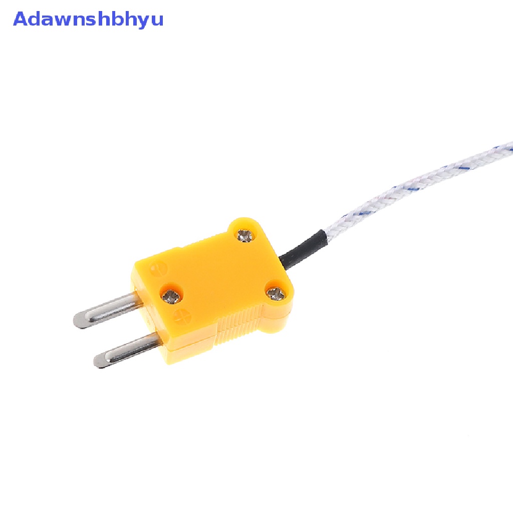 Adhyu 1PC 5m K type sensor Suhu thermocouple probe Kabel Kawat ID