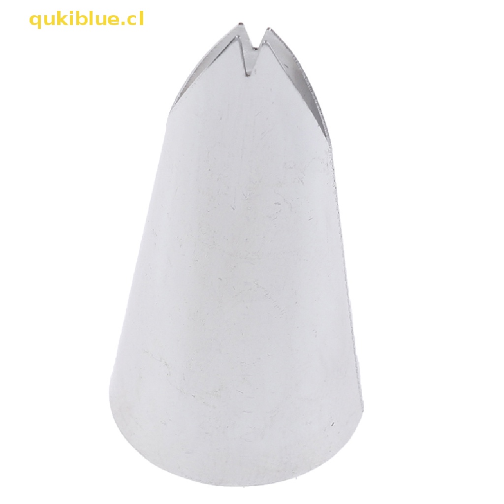 Qukiblue 5pcs Set Daun Nozel Stainless Icing Piping Pastry Tips Untuk Dekorag Kue cl