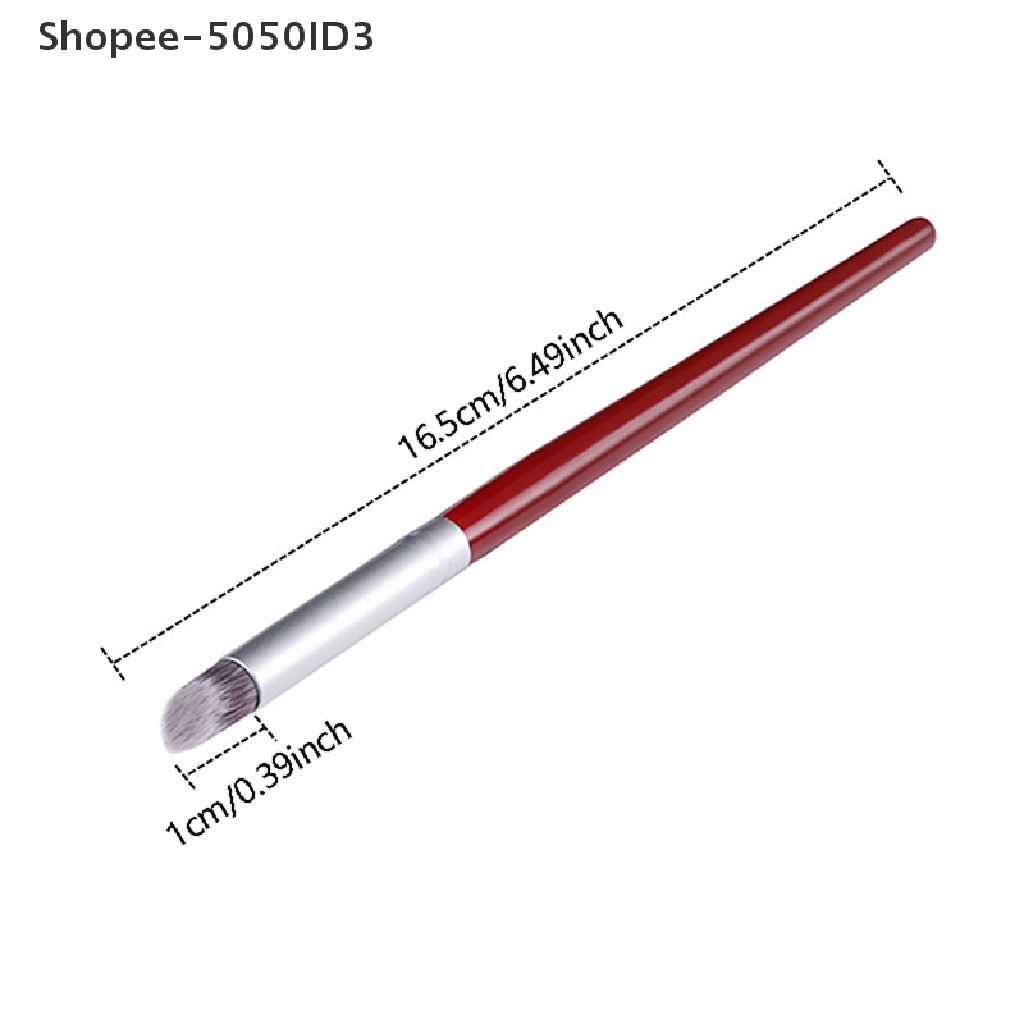 [HOT] 1pc Kuas Nail Art Ombre Pewarna Gradasi Gambar Pager Pen Mekar Manicure [ID]