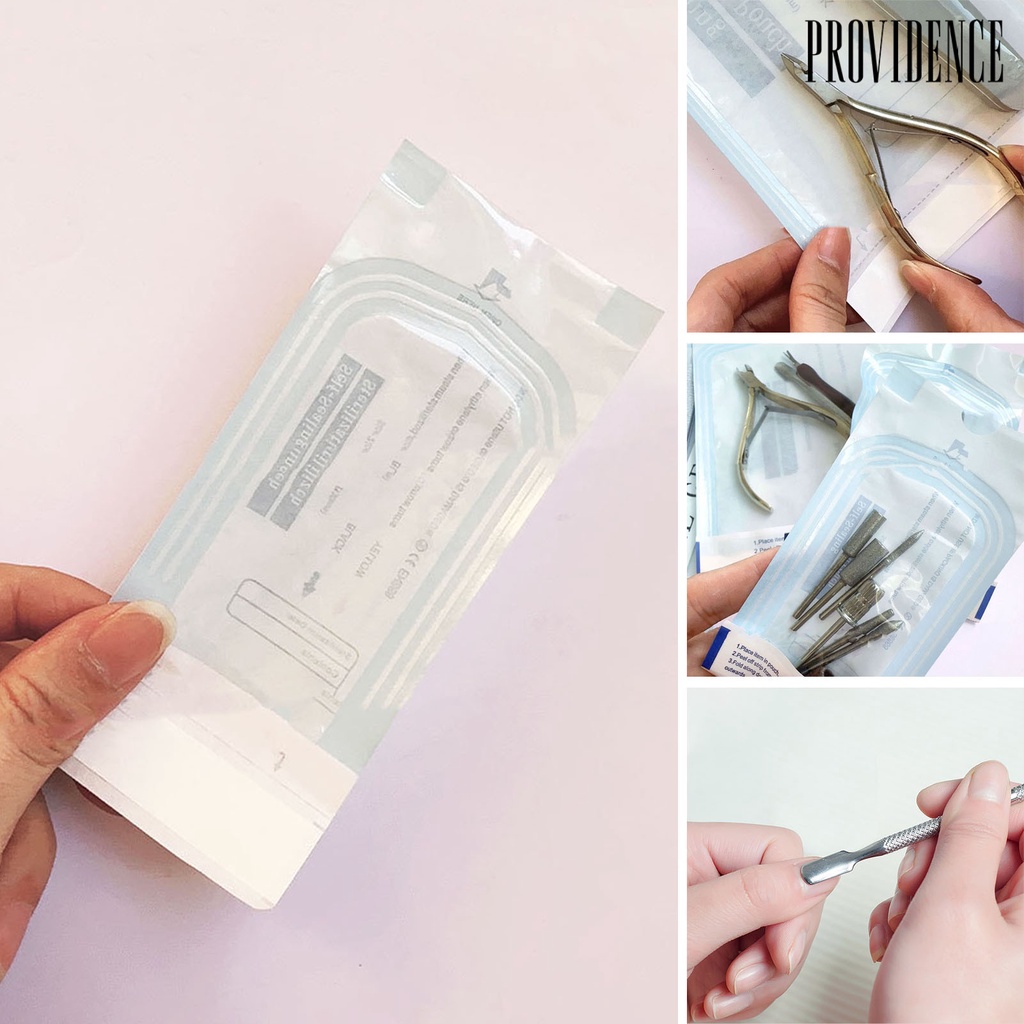 Providence 100 Pcs Tas Penyimpanan Portabel Multifungsi Aplikasi Lebar Serbaguna Sekali Pakai Organizer Sekali-Kali Manikur Alat Organizer Bags Perlengkapan Rumah Tangga