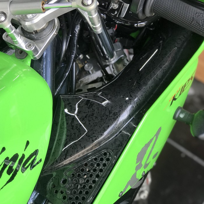 Airscoop airscoope ninja rr old duct air ninja 150 zx carbon forged - Kanan