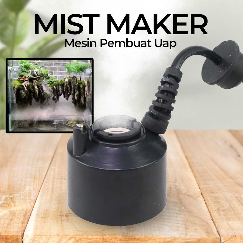 Ultrasonic Mist Maker Humidifier Pembuat Uap Nebulizer Alat Pembuat Efek Kabut Berkualitas