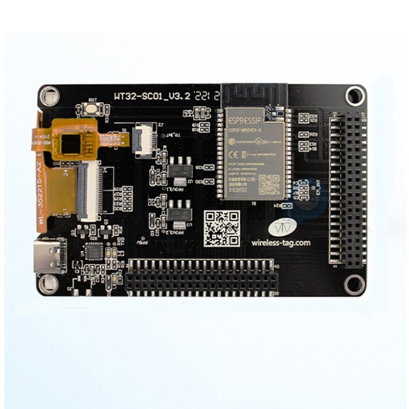 Zzz 35inch WT32-SC01 ESP32 Modul Layar LCD 320x480 Serial Port Display Wifi Bluetooth-Kompatibel 4MB SPI Flash 8MB P