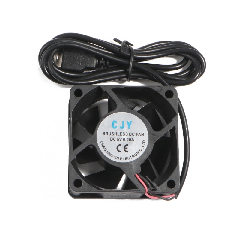 Bt DC 5V Konektor USB PC Fan Cooler Heatsink Exhaust Kipas Pendingin CPU 60x60mm