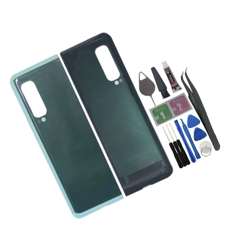 Zzz For Z Fold F900 Glass Back Battery Cover Penutup Rumah Pintu Belakang Panel-Case